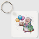 Search for old lady key rings Cute nana birthday