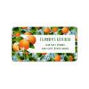 Search for orange fruit return address labels Fruits