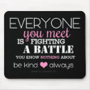 Search for health mousepads Typography