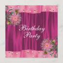 Search for 77th birthday invitations Pink