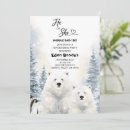 Search for penguin gender reveal invitations Boy or girl