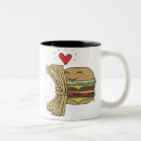 Search for burger and fries mugs Hamburger