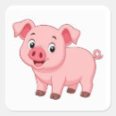 Search for cartoon pigs stickers Cute