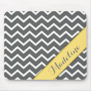 Search for yellow and white patterns mousepads Chevron