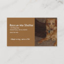 Search for adoption business cards Rescue