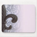 Search for fleur de lis mousepads Purple