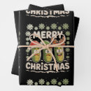 Search for christmas pickle wrapping paper Xmas