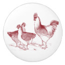Search for rooster knobs and pulls Red