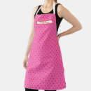 Search for pink polka dots aprons Cooking