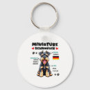 Search for mini key rings Schnauzer