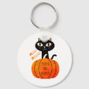 Search for orange cat key rings Halloween