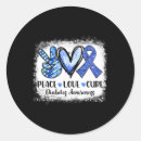 Search for cure stickers Type 2 diabetes