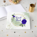 Search for royal blue wedding guest books Flowers