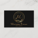 Search for circle logo business cards Hair stylist