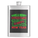 Search for new year flasks Happy