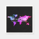 Search for map napkins Travel