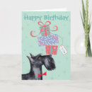 Search for scottie dog birthday cards Scotty