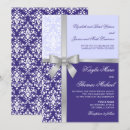 Search for lilac damask invitations Lavender