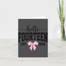 Search for fourteen birthday cards Fun