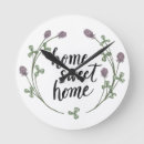 Search for home sweet home clocks Words and phrases