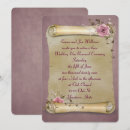 Search for vintage scrolls invitations Pink