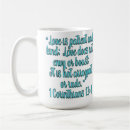 Search for love is patient mugs Corinthians