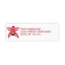 Search for orchids return address labels Tropical