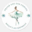 Search for winter wonderland birthday stickers Girl