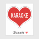 Search for love to sing stickers Singer