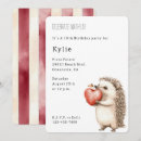 Search for hedgehog birthday invitations Woodland