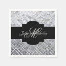 Search for 25th anniversary napkins Monogrammed