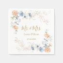 Search for peach wedding napkins Classy