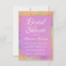 Search for mermaid bridal shower invitations Purple