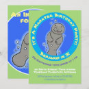 Search for manatee invitations For kids