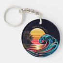Search for surfing sunset key rings Beach