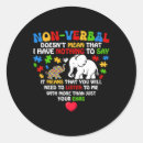 Search for i have autism stickers Asd