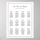 Search for black and white wedding seating charts Elegant