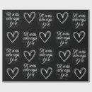 Search for romantic wrapping paper Minimalist