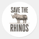 Search for save the rhinos stickers Rhinoceros