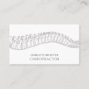 Search for spine business cards Chiropractor