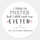 Search for bridesmaid stickers Maid of honour