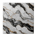 Search for black and white marble tiles Gold