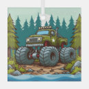 Search for monster truck christmas tree decorations Boy