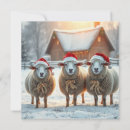 Search for sheep christmas cards Winter
