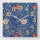Search for william morris clocks Vintage floral