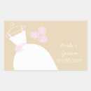 Search for rectangular wedding stickers Pink
