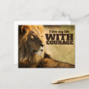 Search for courage postcards Motivational