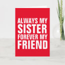 Search for thinking of you sister cards Funny