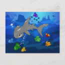 Search for hammerhead shark postcards Cartoon