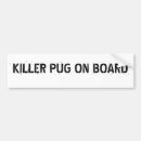 Search for pugs bumper stickers Pug lover
